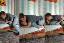 Brosfromrus – waking him up with tongue