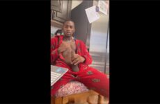 Kai Taylor (Kai Neolani) jerks off in his onesie