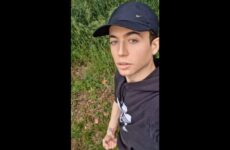 Fit Vegan Twink jerks off in a field
