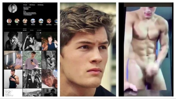 A old video of Dylan Geick jerking off