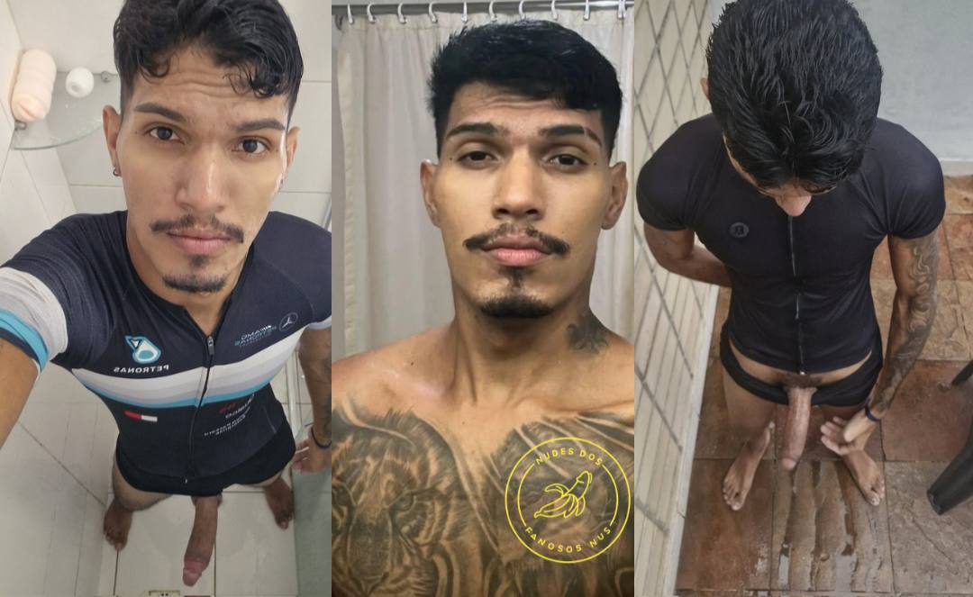 Hedrick Phillipe shows off his long cock – a compilation