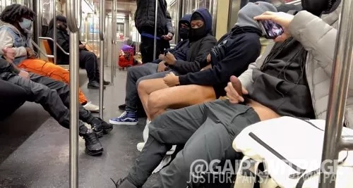 NycSexcapade – Party on the train 1