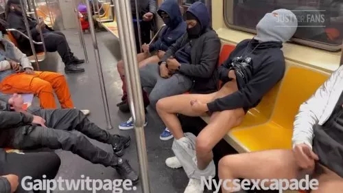 NycSexcapade – Party on the train 2
