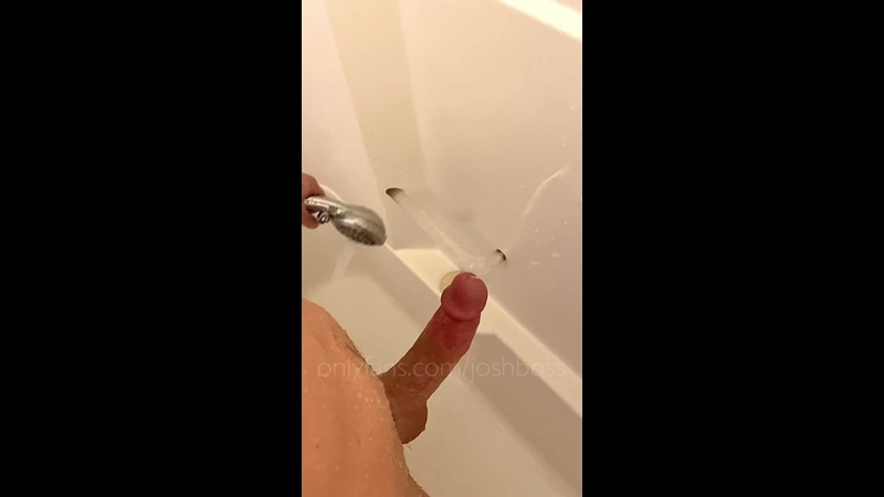 Cumpilation of cumming from the showerhead – Josh Boss (JoshBoss)
