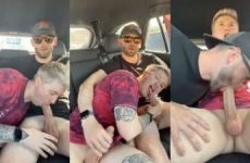 Cody Gunz and Mike blow each other in a car