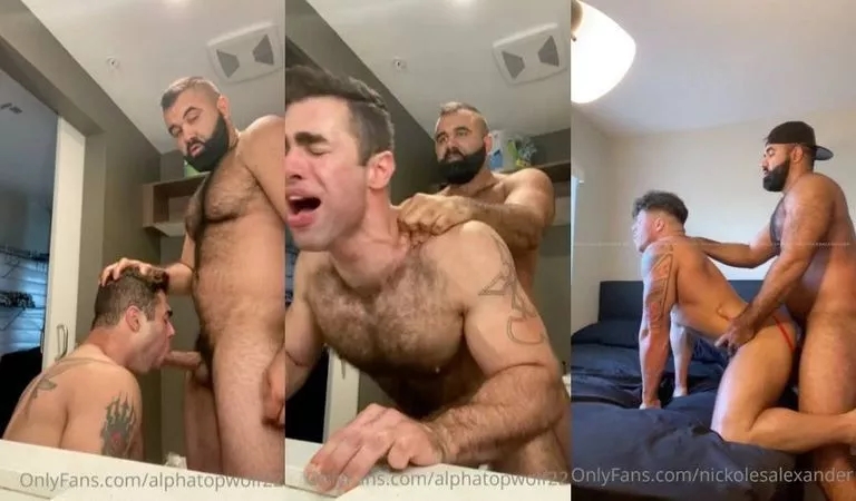 Persian Alpha Wolf (alphatopwolff22) fucks Lucas Leon