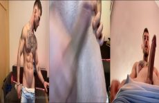 Bodyouwant shows off his cock again