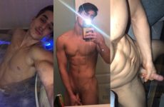 Young jock jerk off compilation