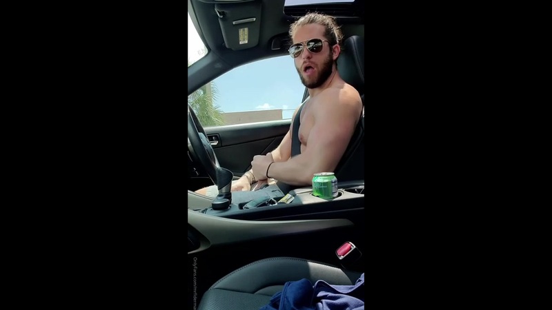 Jerking off in my car while driving till I cum – Ed Armstrong (mrfiderman)