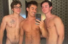 Blake Mitchell – another threeway with Hy4cinth and Caleb Manning