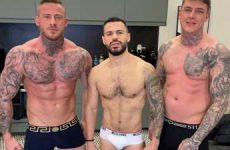Geordie Jackson, Big Liam and Thiago Beor fuck