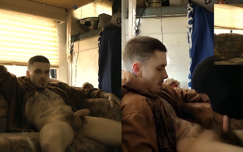 Tattooed guy needs to pay the bills – raw fervor Tattooed guy needs to pay the bills – raw fervor