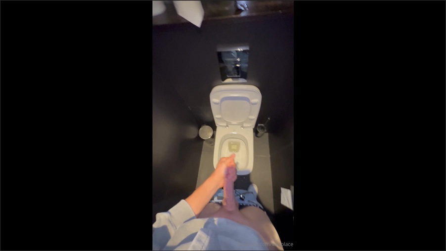 Pblic restrooms jerk off – with Valentin Mehinagic (valsplace)