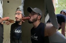 Alvarofizzxxx – fucking with an anonymous guy in an abandoned house