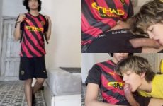 Twink takes a massive cock