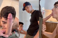 Jake Hart get a good blowjob from twink Kaylebalexander