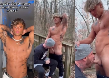 Gunnar Joseph sucks BraxtonStoneVIP on the deck – Drews_story615