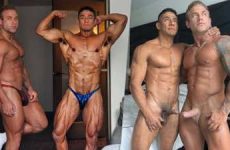 Sancho Chapin (ChapinMuscle) and Jake Daniel fuck – Full Scene