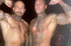 Billy Essex blows Steven Barrett