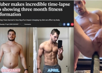 Fitness influencer fucks himself with dildos and wine bottles – Hunter Hobbs