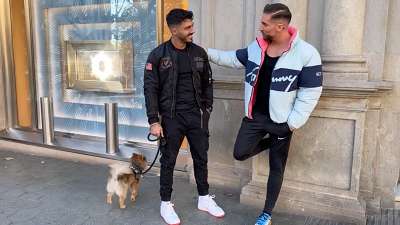 Lobo Carreira (Bruno Duarte) and Leo Domenico fuck