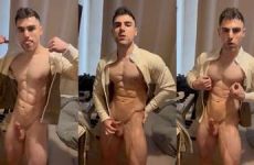 Mario Vertigo (Alex Schaikovsky) jerks off yet again