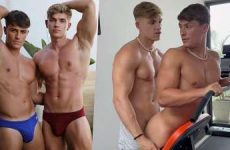 Paul Cassidy pegs Juicy James during a workout – jake_od