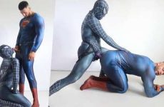 Str8 BodyBuilder Reece Hunk gets fucked up in the ass with a strap-on