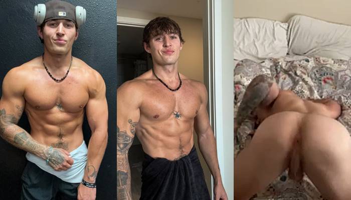 Josh King (rippedjosh) shows off his ass