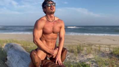 Alex Kof and Jonzu dreamy fuck on the beach