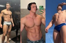 Rafael Sales (ralf_sales) shows off in the shower