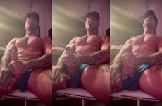 Stroking my cock and making myself cum hard – Kameron Michaels (kameronmichaels)