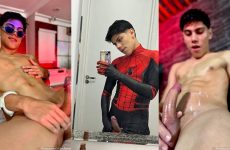 Allan Ozaki – a quick blowjob and facial in the shower