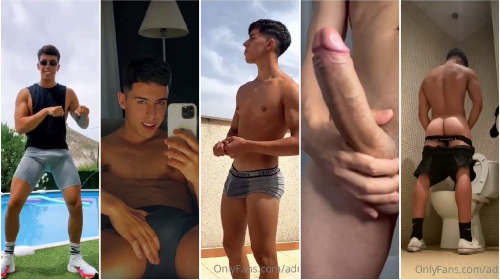 Spanish stud Adrianlt7 – jerk compilation