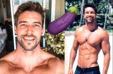 A grainy video of Bernardo Velasco jerking off