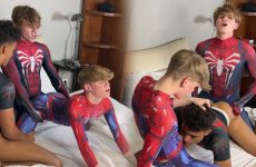 SpiderTwinks – a threesome with LuisTwinkyy