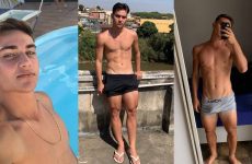 Pedrinho Fhaz jerks off in the shower