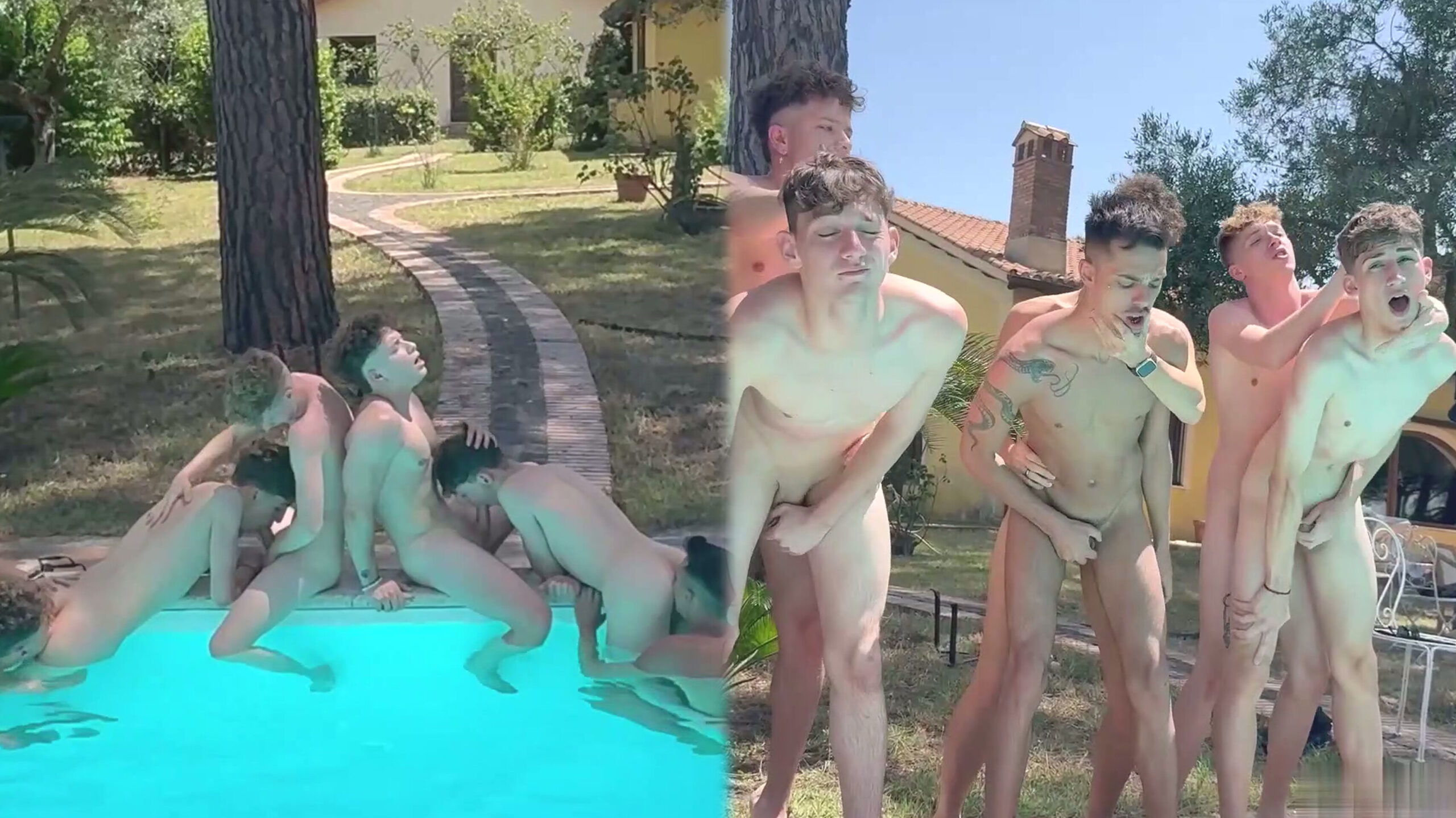 Italian twink pool party foursome – TwinkHouseXX, Andre_twink, Matteotwink, Giovitwink Italian twink pool party foursome – TwinkHouseXX, Andre_twink, Matteotwink, Giovitwink