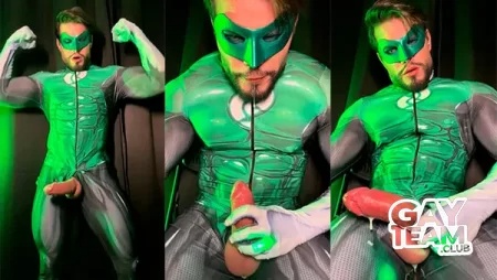Rico Marlon as Lantern Green – a jerk