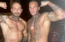 Billy Essex and Steven Barrett – a blowjob