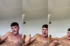 Jerking off and cumming over my young fit body – Corey Henley (itscoreyhenley)