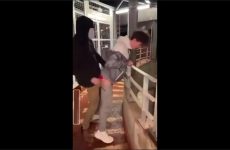 Anonymous twink breeding in the car park