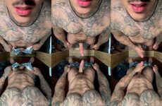 Jake Andrich (Jakipz) – jerking my big cock in front of my mirror