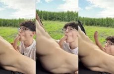 Twink Riley gets sucked in the car
