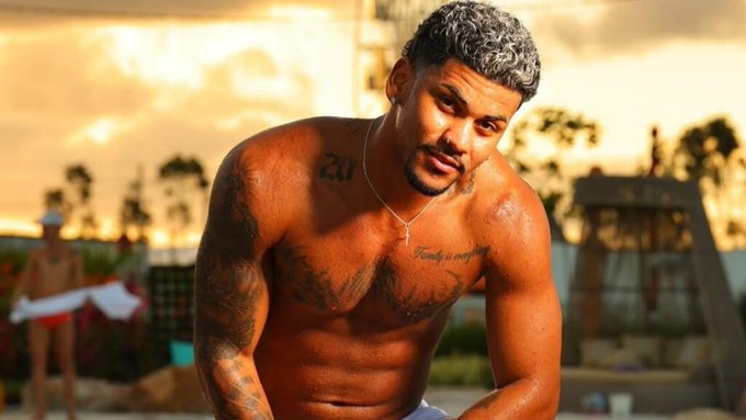 Julio Cesar do Rancho (cesarbabyy) briefly shows off his cock