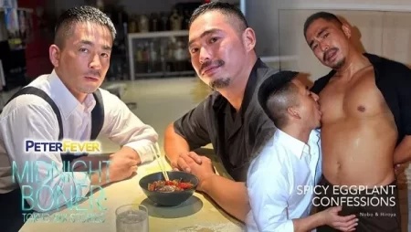 Midnight Boner Scene Two – Spicy Eggplant Confessions – Nobo, Hiroya Midnight Boner Scene Two – Spicy Eggplant Confessions – Nobo, Hiroya