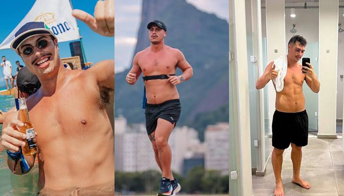 A clip of Francisco Vitti playing with his cock