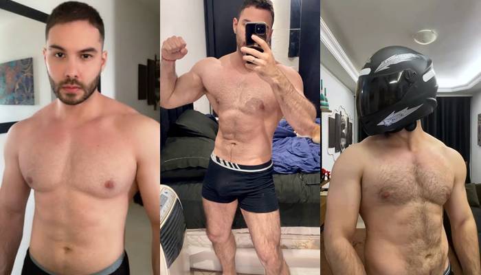 Bruno Umbrage jerks off