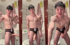 Stroking my big cock while wearing my jockstrap – Valk (valkhorne)