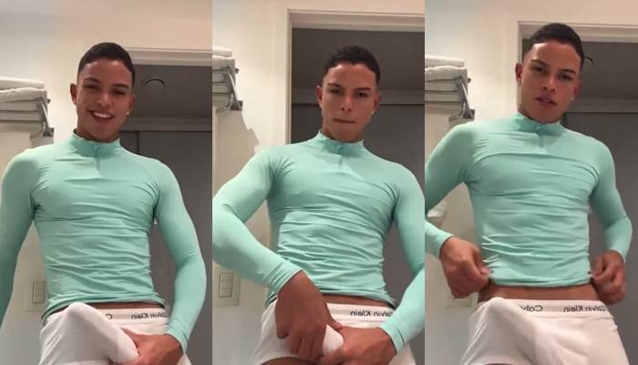 MacDove shows off his cock